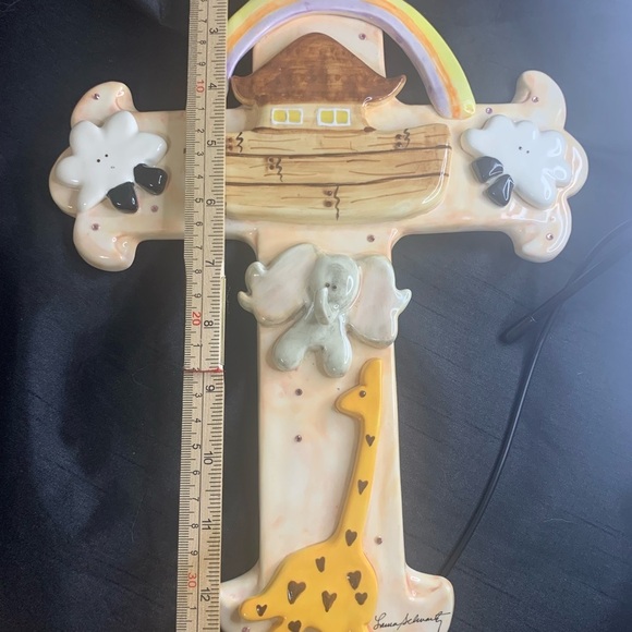 Cross nursery Wall Decor - Noah’s Ark 12.5”long and 9” wide - Picture 14 of 16